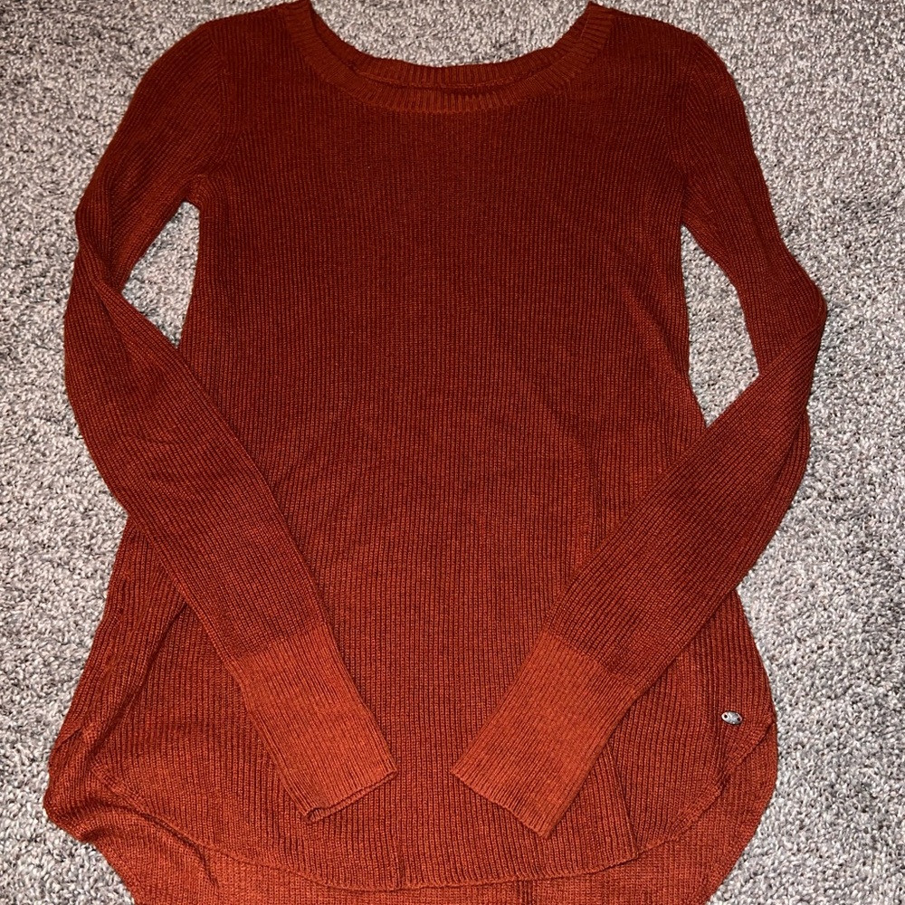 Orange sweater